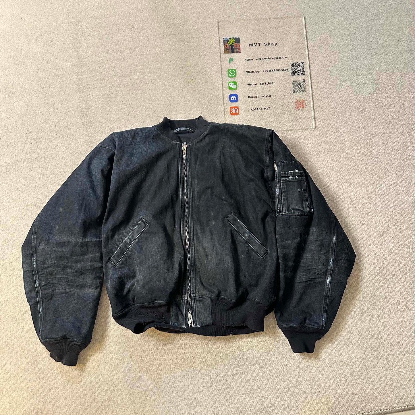 BLCG Denim Bomber