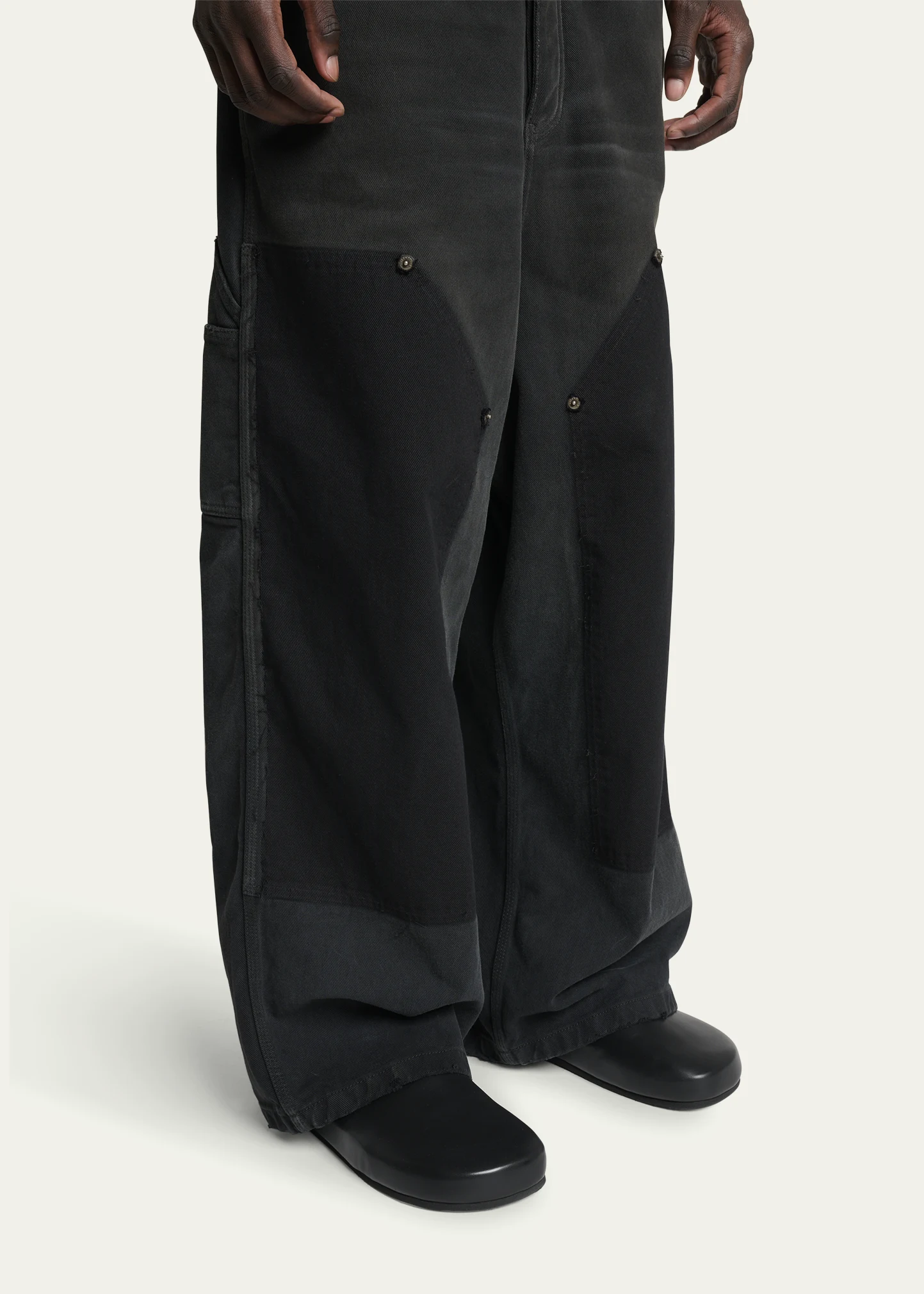 BLCG Baggy Dbl Knee (Black)