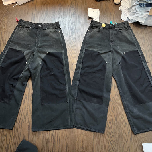 BLCG Baggy Dbl Knee (Black)